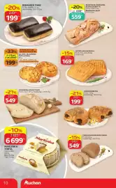 Auchan akciós újság hét 40 Oldal 10: BISMARCK FÁNK -20% Ft/db, vaníliás, 65 g, -20% 3831 Ft/kg, 3062 Ft/kg 249 Ft 699 Ft