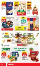 Auchan akciós újság hét 40 Oldal 28
