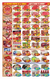 Savers Cost Plus weekly ad week 40 Page 2: Fresh pork steak €1,98, Pork spare ribs €2,38