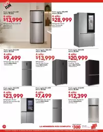 Catálogo City Club Página 16: New wave refrigerador side by side 22 pies silver €13.999,00, New wave refrigerador €20.999,00