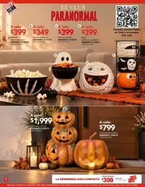 Catálogo City Club Página 2: Member's Choice Calabaza decorativa €799,00, Member's Choice Calabazas con luz €1.999,00