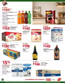 Catálogo City Club Página 48: Coffee mate Sustituto de crema €140,00, Jumexito Jugo sabores surtidos €180,00