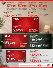 Catálogo City Club Página 6: Rca 4k tc-le50k google tv €5.499,00, Lg nano 4k uhd ai nu850 €19.499,00