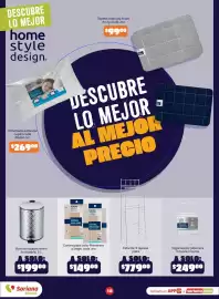 Folleto Soriana Mercado Página 18: Home style design cortina para baño primavera o beige €149,00