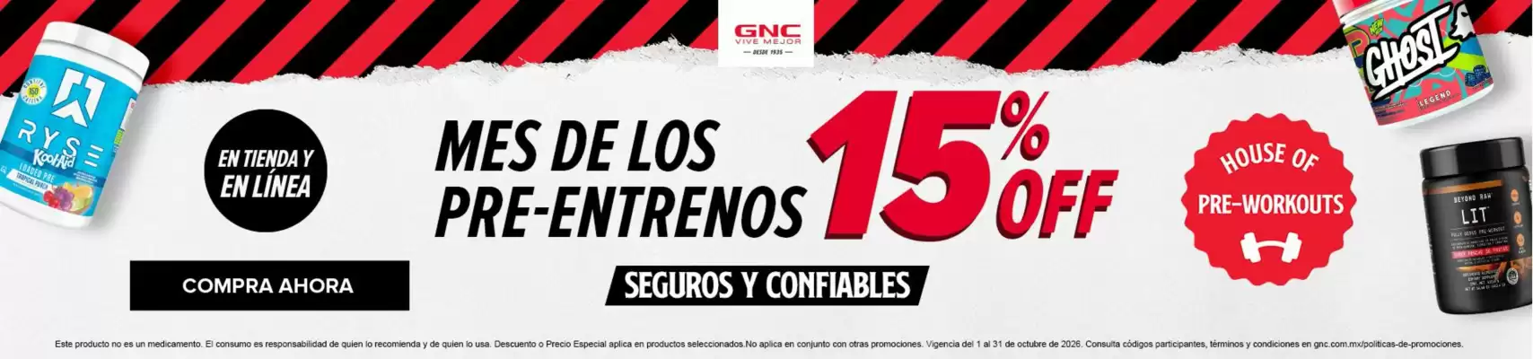 GNC (válido hasta 31-10)