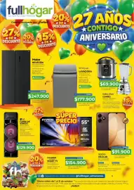 Catálogo Full Hogar Página 1: Oppo celular A6C 4GB/128GB €91.900,00, Kalley Oster combo €69.900,00