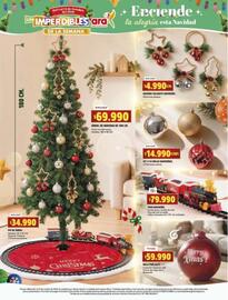 Catálogo Ara Página 18: Tren navideño €79.990,00, Bmuxee set x 24 bolas navideñas €14.990,00