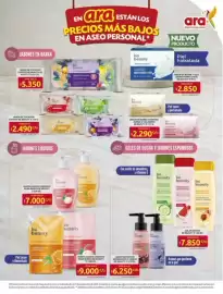 Catálogo Ara Página 7: Be Beauty jabón de tocador €2.490,00, Be beauty jabón de barra cremoso avena o colágeno €2.290,00
