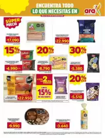 Catálogo Ara Página 9: Yum! golpe con todo ranchero €5.380,00, Mezcla mix arándanos la especial €5.510,00