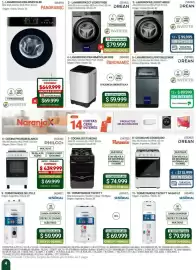Catálogo Hendel Página 4: Drean lavarropas cf lfdr0710sb €79.999,00, Panamericano lavarropas pan-wmcvsl6k gris €59.999,00