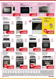 Catálogo Naldo Lombardi Página 4: Whirlpool cocina wfo4nbr €69.999,00, Midea cocina 20tmG4PGAR1 €44.999,00