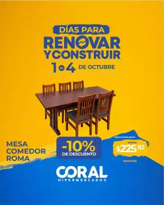 Coral Hipermercados (válido hasta 4-10)