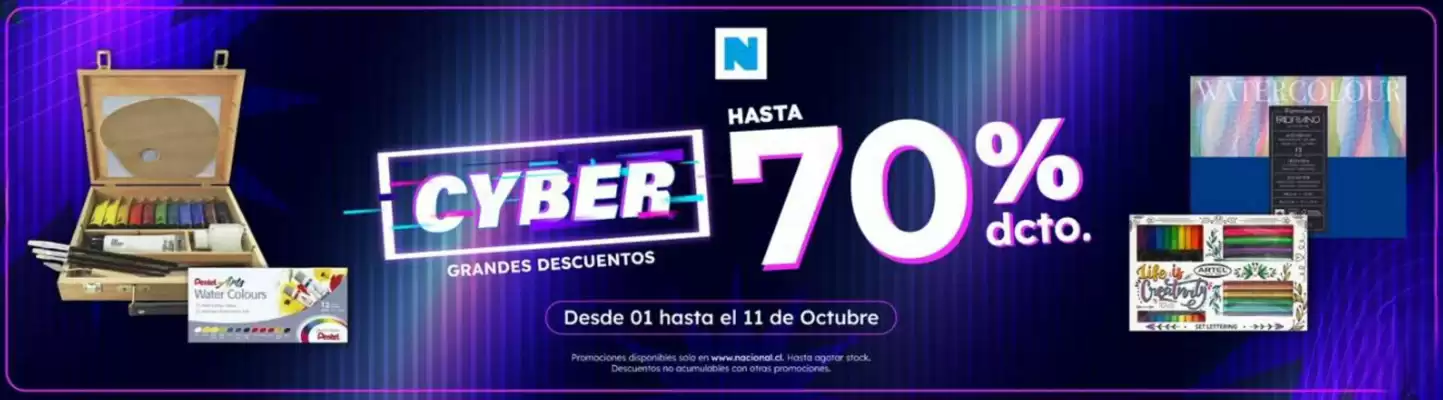 Librería Nacional (válido hasta 13-10)