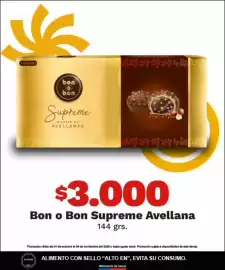 Catálogo OXXO Página 15: Supreme - bon o bon supreme avellana €3.000,00