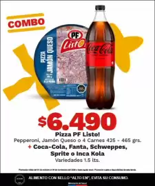 Catálogo OXXO Página 4: Pf - pizza pf listo! €6.490,00