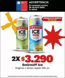 Catálogo OXXO Página 43: Smirnoff - ice original €3.290,00
