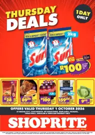 Shoprite catalogue Page 1