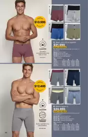 Catálogo Leonisa Página 60: Elástico €12.495,00, Boxers largos €124.950,00