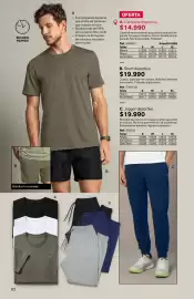 Catálogo Leonisa Página 62: Jogger deportivo €19.990,00, Short deportivo €19.990,00