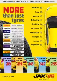 Jax Tyres catalogue Page 1