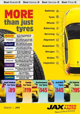 Jax Tyres (valid until 31-10)