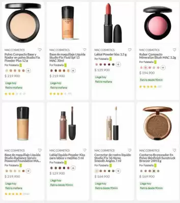 Mac Cosmetics (válido hasta 2-11)