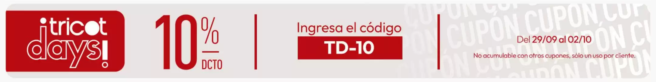 Catálogo Tricot Página 1
