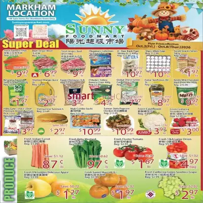 Sunny Food Mart flyer (valid until 8-10)