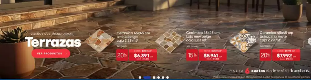 Catálogo Imperial Página 1: Ceramica 45x45 cm lisboa mix mate €7.992,00, Cerámica 45x45 cm laja new beige caja €5.941,00