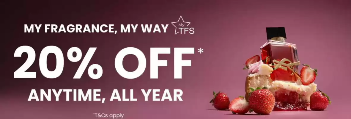 The Fragrance Shop (valid until 2-11)