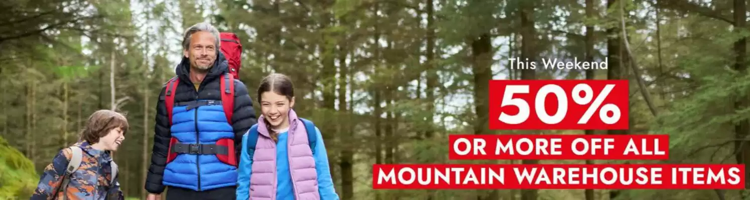 Mountain Warehouse (valid until 30-10)