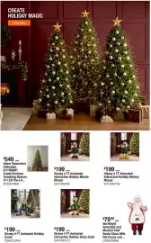 The Home Depot flyer week 40 Page 9: Northlight animated and musical chef santa claus with hot cocoa and ... €79,98
