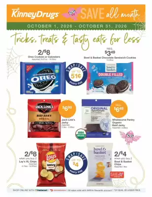Kinney Drugs weekly ad (valid until 31-10)