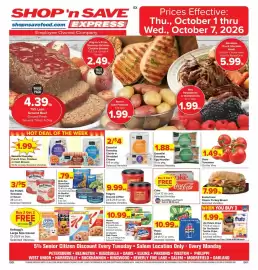 Shop 'n Save weekly ad week 40 Page 1