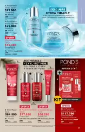 Catálogo Leonisa Página 29: Ponds Hydra Miracle Sérum €79.990,00, Pond's limpiador facial €84.990,00