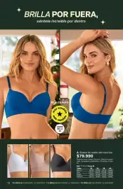 Catálogo Leonisa Página 12: Arco - brasier de realce alto copa lisa €79.990,00