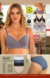 Catálogo Leonisa Página 48: Suave - b. panty tipo bikini €34.990,00, Suave - a. bracier de realce €69.990,00