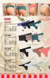 Catálogo Leonisa Página 59: Tanga seamless €37.990,00, C. panty brasilera €29.990,00