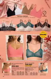 Catálogo Leonisa Página 60: Pack x2 bralettes ref. 91181x2 €99.990,00, Textura - top seamless natural comfort €56.990,00