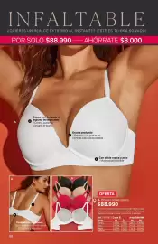 Catálogo Leonisa Página 68: Arco - a. brasier doble realce €88.990,00