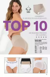 Catálogo Leonisa Página 79: Control - pantys de control €59.990,00