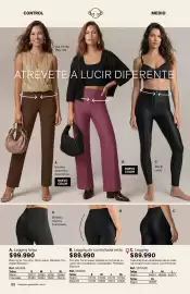 Catálogo Leonisa Página 88: Suave - a. legging largo €99.990,00, Control - b. legging de control bota recta €89.990,00
