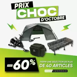 Catalogue Pacific Pêche page 1: PRIX CHOC D'OCTOBRE MASTERCAPP JUSQU'À -60% PARMI UNE SÉLÉCTION DE PLUS DE 40 ARTICLES EN