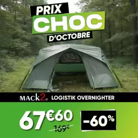 Catalogue Pacific Pêche page 6: LOGISTIK OVERNIGHTER €2,99
