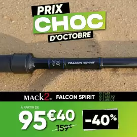 Catalogue Pacific Pêche page 9: Mack 2 falcon spirit €95,40