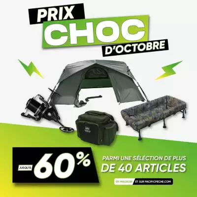 Pacific Pêche (valable jusqu'au 31-10)