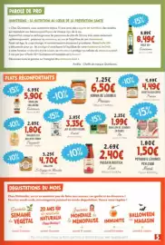 Catalogue Naturalia page 5: Lazzaretti Tagliatelles aux œufs frais €1,80, Quintessens Bouillon Collagène €5,90