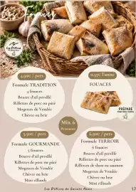 Catalogue Intermarché page 17: Formule tradition 4 foucas beurre d'ail persille €4,50, Formule gourmande €5,50
