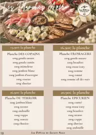 Catalogue Intermarché page 18: Planche du terroir €16,90, Planche des copains €15,90