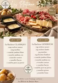 Catalogue Intermarché page 20: La raclette classique €7,50, La raclette €9,90